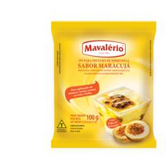 PÓ PARA PREPARO DE SOBREMESAS MARACUJÁ 100G MAVALERIO