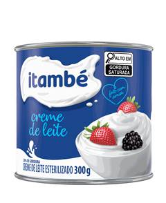  CREME DE LEITE ITAMBÉ LATA 300 G 