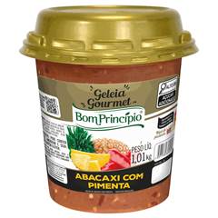 GELEIA DE ABACAXI COM PIMENTA BOM PRINCÍPIO 1,01KG