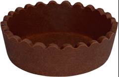 	BASE PARA TORTA CIRCULAR CHOCOLATE 7CM LPG PACOTE COM 8 UNIDADES	
