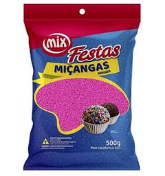 CONFEITO MIÇANGA ROSA 500G MIX
