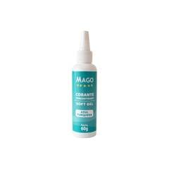 CORANTE ALIMENTÍCIO SOFT GEL AZUL TURQUESA MAGO 60G