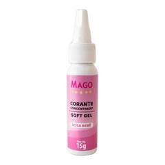 CORANTE ALIMENTÍCIO SOFT GEL ROSA BEBÊ MAGO 15G