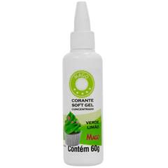 CORANTE SOFT GEL VERDE LIMÃO 60G MAGO