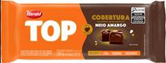 	COBERTURA DE CHOCOLATE MEIO AMARGO EM BARRA TOP HARALD 1,01KG	