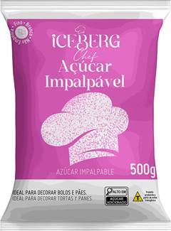 	AÇÚCAR IMPALPÁVEL ICEBERG 500G	