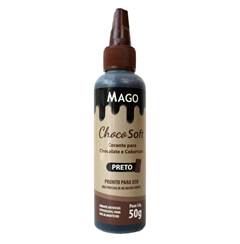CORANTE CHOCOLATE SOFT PRETO 50G MAGO