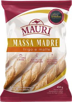 MASSA MADRE TRIGO MALT MAURI 450G