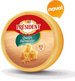 	QUEIJO PARMESÃO EM FORMA PRESIDENT	