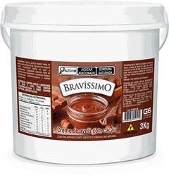 	CREME DE AVELÃ BRAVÍSSIMO 3KG	