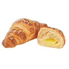 CROISSANT RECHEADO DE CREME DE CONFEITEIRO BRIDOR 100G CAIXA COM 50 UNIDADES