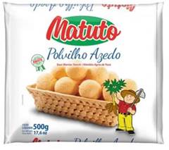 POLVILHO MANDIOCA AZEDO FINO MATUTO 500G