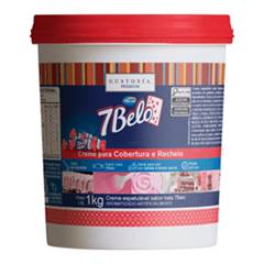 CREME RECHEIO 7 BELO 1KG GUSTOSIA