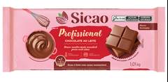 CHOC AO LEITE SICAO PROFI BARRA 1,01KG