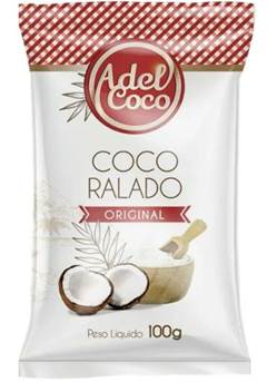COCO RALADO DESIDRATADO 100G ADELCOCO