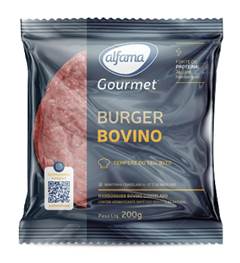 HAMBURGUER BOVINO 200G CX 24UN ALFAMA