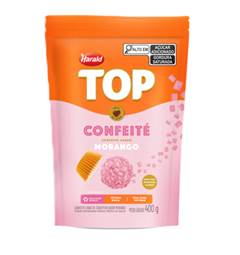 TOP CONFEITE MORANGO 400G HARALD