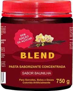 	PASTA SABORIZANTE CONCENTRADA BAUNILHA BLEND 750G	