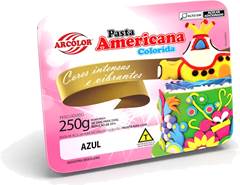 	PASTA AMERICANA AZUL ARCOLOR 250G	