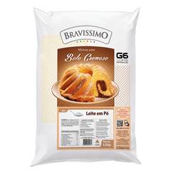MISTURA PARA BOLO CREMOSO DE LEITE EM PÓ BRAVÍSSIMO 5,01KG