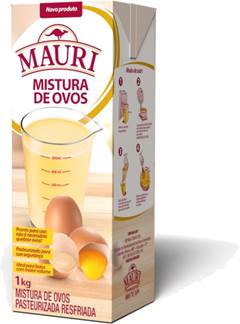 GEMA DE OVO PASTEURIZADA REFRIGERADA MAURI 1L