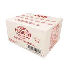 MANTEIGA S/SAL PRESIDENT 5KG