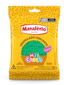 GRANULADO CROCANTE VERDE MIL CORES MAVALÉRIO 120G