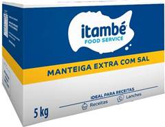  MANTEIGA EXTRA COM SAL ITAMBÉ 5 KG 