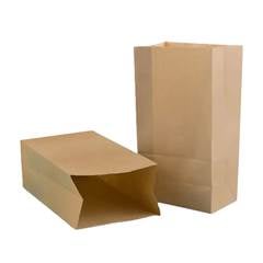 SACO KRAFT PARA DELIVERY LISO VINCO P 32X18X12CM PACOTE COM 50 UNIDADES