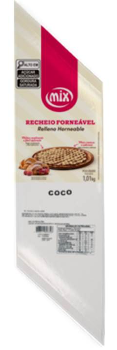 RECHEIO FORNEÁVEL COCO CREMOSO MIX 1,01KG