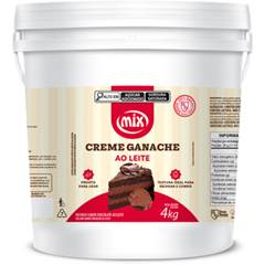 GANACHE SABOR CHOCOLATE AO LEITE MIX 4KG