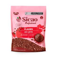 FLAKES AO LEITE SICAO PROFISSIONAL 300G